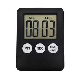 Cheap premiums gifts digital countdown magnet LCD timer for promotion Mini magnetic digital kitchen timer