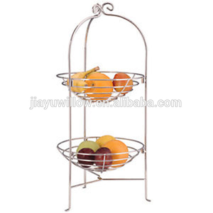 10% de réduction ! Panier à fruits en métal à 3 niveaux, paniers muraux à 3 niveaux, panier suspendu à 3 niveaux - Product Image 6