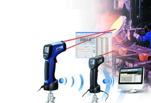 <span class=keywords><strong>CEM</strong></span> DT-8855 2 em 1 Termômetro Industrial Termômetro Infravermelho Digital Com interface USB Sem Fio - Product Image 2