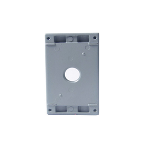 Boîte <span class=keywords><strong>de</strong></span> jonction carrée étanche en aluminium Shanghai LInsky, norme américaine, 5 prises, 3/4 pouce, 15,8 pouces cubes - Product Image 4