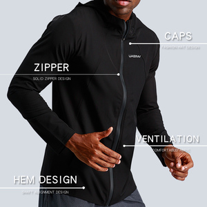 Veste de Sport Personnalisée d'Entraînement de Fitness, Tenue de Sport pour <span class=keywords><strong>Football</strong></span> et Course, Survêtement de Jogging <span class=keywords><strong>Homme</strong></span> sans Marque, Sweats à Capuche et Molletons pour <span class=keywords><strong>Homme</strong></span> - Product Image 3