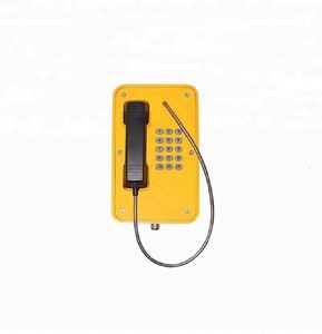 De potencia sobre Ethernet (PoE) estanca Teléfono para peligrosos industria resistente a la humedad SIP Teléfono para túnel - Product Image 1