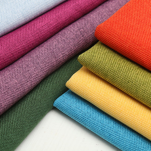 Solid Color 100% Polyester Textile Cushion Pillowcase <strong>Sofa</strong> <strong>Fabric</strong> - Product Image 2