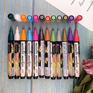 ปากกามาร์กเกอร์สีเมทัลลิกปากกาเน้นข้อความที่มีหลายสี - Product Image 5