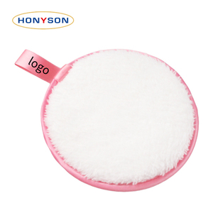 <span class=keywords><strong>Démaquillant</strong></span> de microfibre de serviette de visage de tissu <span class=keywords><strong>lavable</strong></span> réutilisable en gros avec des tampons - Product Image 3