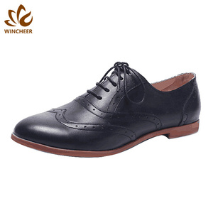 Chaude sellingbest qualité bout rond chaussures en cuir oxford - Product Image 3
