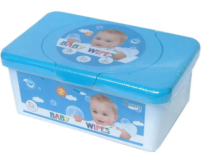 Hautpflege Spunlace non woven kunststoff box baby wischen fall hersteller