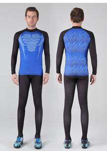 Collant da palestra di alta qualità abbigliamento sportivo abbigliamento da Yoga professione all'ingrosso collant a compressione per adulti collant da uomo - Product Image 5