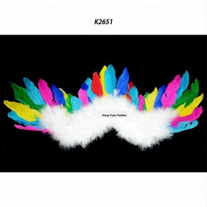 À la mode coloré <span class=keywords><strong>ange</strong></span> ailes accessoire plumes de noël décorations - Product Image 4