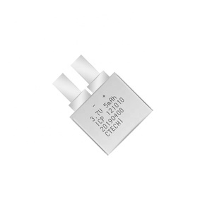 Fuente de fábrica CTECHi, Micro batería de tarjeta OTP de celda de película delgada más pequeña de 3,7 V y 5mAh de 2, 1 unidad - Product Image 2