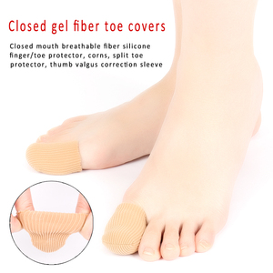 Sports et confort Semelles intérieures <span class=keywords><strong>Protection</strong></span> des orteils en <span class=keywords><strong>silicone</strong></span> Manchon fermé pour le pouce Empêche l'inflammation des pieds-Footcate Products - Product Image 2