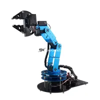 Diy 6DOF Robot Arm 51 Microcontroller Mechanische Arm Met Klauw Houder Digitale Servo