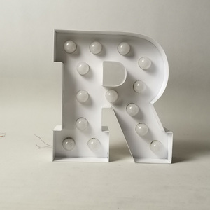 Da sposa decorativi ad alta luminosità ha condotto la lampadina lettera bianco caldo gigante di <span class=keywords><strong>lettere</strong></span> di amore - Product Image 2