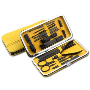 Kit de Tratamiento de Uñas de Acero Inoxidable para Hombre, para Emergencias, en Estuche de Cuero - Product Image 6