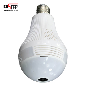 ENSTER Professionnel 360 Degrés Panoramique intérieur 3G <span class=keywords><strong>4G</strong></span> SIM Carte De Sécurité D'ampoule Sans Fil Caméra IP - Product Image 1
