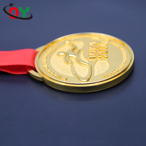 Promocional personalizado regalo material de cobre de latón de aleación de zinc de deporte medalla - Product Image 4