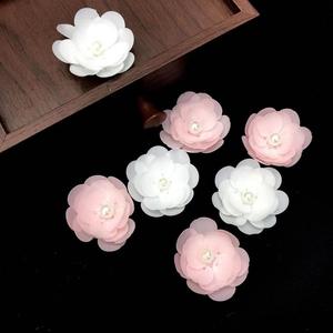 3D thạch quần áo nghệ thuật trang trí hoa handmade sequin hoa - Product Image 1