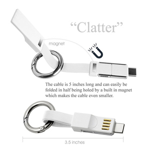 Longitud personalizada 3 en 1 teléfono móvil magnético <span class=keywords><strong>cable</strong></span> micro usb tipo <span class=keywords><strong>c</strong></span> <span class=keywords><strong>cable</strong></span> usb <span class=keywords><strong>iphone</strong></span> - Product Image 2