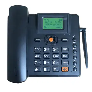 SIM card GSM wall mount fixed wireless cordless phone with SIM slot Chinese wholesale super cheap