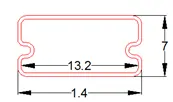 All-plastic tube can be equipped with LED light strip lamp bar full plastic tube all-plastic lamp bars can be customized