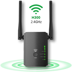 外部アンテナとコンパクト設計の802.11n 300Mbps Wifiアクセスポイントエクステンダー - Product Image 2