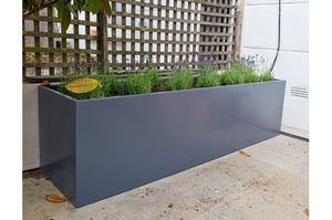 Jardinières rectangulaires <span class=keywords><strong>en</strong></span> <span class=keywords><strong>aluminium</strong></span> thermolaqué - Product Image 6