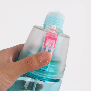 Online Online Shop BPA Free Creative Button Mist <strong>Spray</strong> <strong>Drinking</strong> <strong>Bottle</strong> Portable Atomizing Professional Sports Dual-use <strong>Bottle</strong> - Product Image 4