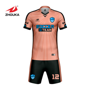 Custom Design youth soccer team jerseys New Model High School sublimation custom soccer jersey - Product Image 5