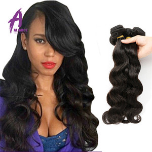 100 por ciento mongol doble dibujado cutícula intacta cabello trenzado de alta calidad del pelo humano de la Virgen extensión - Product Image 1