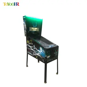 Newest Popular 19'' led 2D/3D flipper virtual Pinball Arcade Game Machine