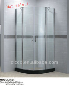 Sector barato sin bandeja transparente templado seguro aluminio baño <span class=keywords><strong>ducha</strong></span> <span class=keywords><strong>solar</strong></span> - Product Image 1