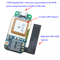 Suivi intelligent GSM+GPS+AGPS ZX612 Micro puce GPS pour suivi humain/animal de compagnie chien/chat véhicule/moto/vélo/animal