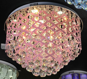 Dest Sell Lámpara de techo de cristal moderna de nuevo diseño con MP3 y RGB y control remoto para decoración del hogar, precio barato de fábrica - Product Image 1
