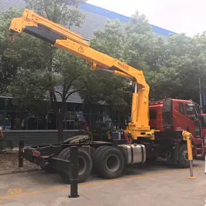 6x4 tracteur camion monté grue avec 10-16 tonnes