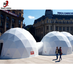 5 m de diámetro de <span class=keywords><strong>lujo</strong></span> gran techo claro glamping eco expo hotel transparente carpa de cúpula geodésica - Product Image 4