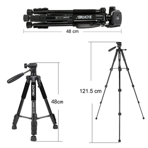 Zomei Q111 Panhead trípode ligero de 3 vías para cámara <span class=keywords><strong>Dslr</strong></span> y Smartphone - Product Image 4
