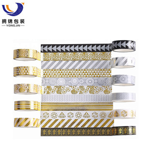 <span class=keywords><strong>Washi</strong></span> papel adhesivo <span class=keywords><strong>cinta</strong></span> adhesiva encantadora con patrones impresos y de larga duración colores - Product Image 4