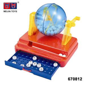 Macchina da <span class=keywords><strong>gioco</strong></span> Bingo per bambini con 90 <span class=keywords><strong>numeri</strong></span> e 48 carte, per interni, in vendita - Product Image 2