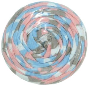Charmkey <span class=keywords><strong>ganchillo</strong></span> hilo <span class=keywords><strong>de</strong></span> spandex <span class=keywords><strong>de</strong></span> poliéster <span class=keywords><strong>de</strong></span> algodón mezcla <span class=keywords><strong>trapillo</strong></span> Zpaghetti hilo - Product Image 5