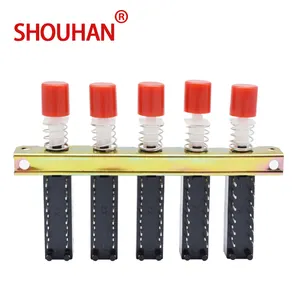 Keyboard piano switch test push-button 12 pin switch four/five key combination interlocking switch