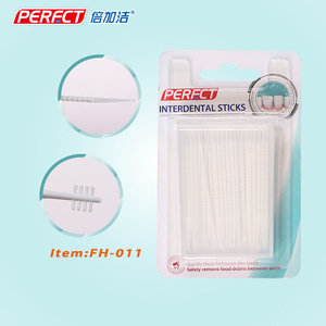 Plastik Diş Kürdan Diş Pensesinde İnterdental Fırça - Product Image 2