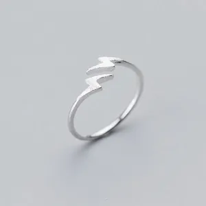Mode 925 Sterling Zilveren Bruiloft Band Ringen Voor Vrouwen Sieraden