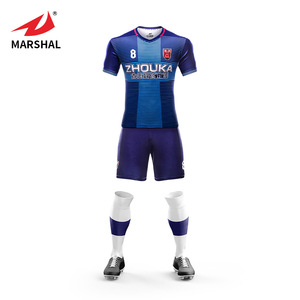 Custom your design cheap youth wholesale 100% sublimation sportswear men running soccer shirt football jerseys - Product Image 1