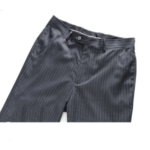 <span class=keywords><strong>Costume</strong></span> d'affaires formel pour <span class=keywords><strong>homme</strong></span> <span class=keywords><strong>à</strong></span> trois pièces <span class=keywords><strong>à</strong></span> rayures verticales - Product Image 6