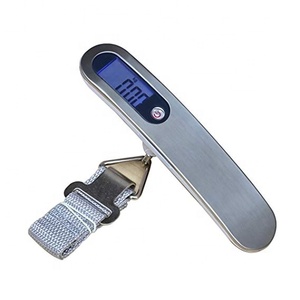 Báscula Digital Portátil Electrónica <span class=keywords><strong>de</strong></span> 50 <span class=keywords><strong>kg</strong></span> x 10 g, Báscula <span class=keywords><strong>de</strong></span> Gancho para Maletas <span class=keywords><strong>de</strong></span> Viaje - Product Image 1