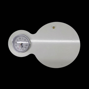 <span class=keywords><strong>Horloge</strong></span> de table <span class=keywords><strong>ronde</strong></span> <span class=keywords><strong>en</strong></span> <span class=keywords><strong>bois</strong></span>, vierge pour sublimation, réveil de bureau - Product Image 2