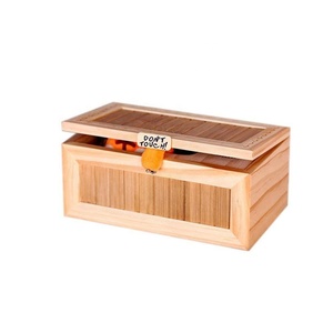 Boîte en bois sans contact, 16 pièces, pas Touch, jouet Tiger, cadeau avec son, nouvelle collection - Product Image 3