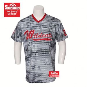 Reversible ระเหิดที่กำหนดเองขายร้อน sub dye ซอฟท์บอลเสื้อ - Product Image 5
