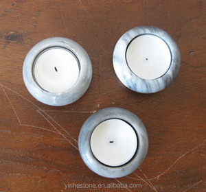 Venta al por mayor forma de mármol vela titular para la decoración de la <span class=keywords><strong>casa</strong></span> - Product Image 6