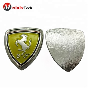 <span class=keywords><strong>Sobre</strong></span> 5 años de experiencia diseño personalizado oro brillante empresa logo placa de identificación - Product Image 3